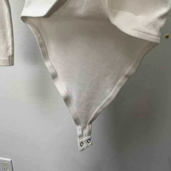 ZARA ribbed long sleeve bodysuit - Picture 11 of 14